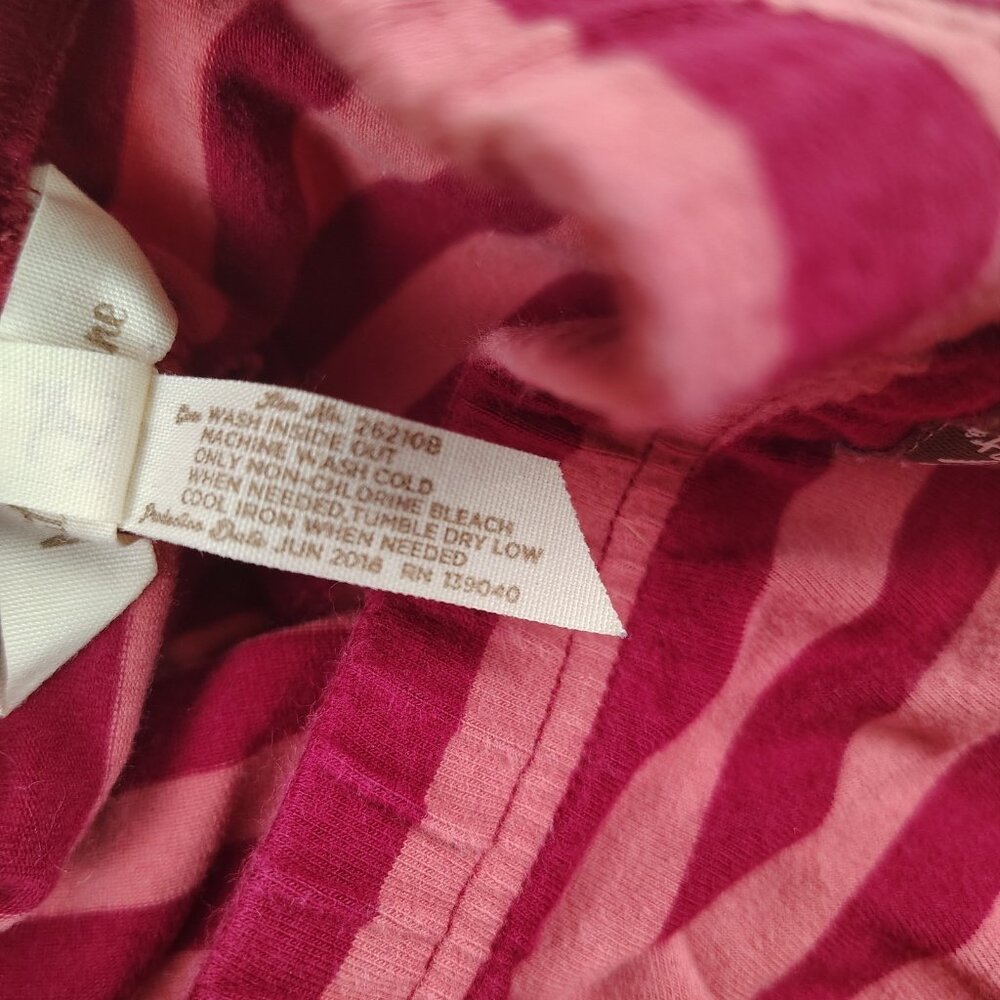 Matilda Jane Girls Size 8 Pants Red Pink Striped Ruffled - Picture 5 of 7